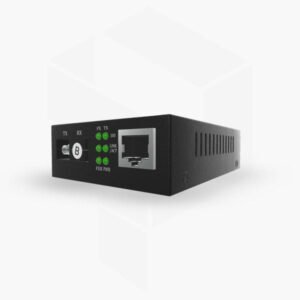 MEDIA CONVERTER MONOMODO 10/100 1310nm 20KM CON CONECTOR SC