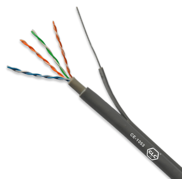 Cable Utp Cat 5E Exterior C/portante Acero X 305Mts Glc