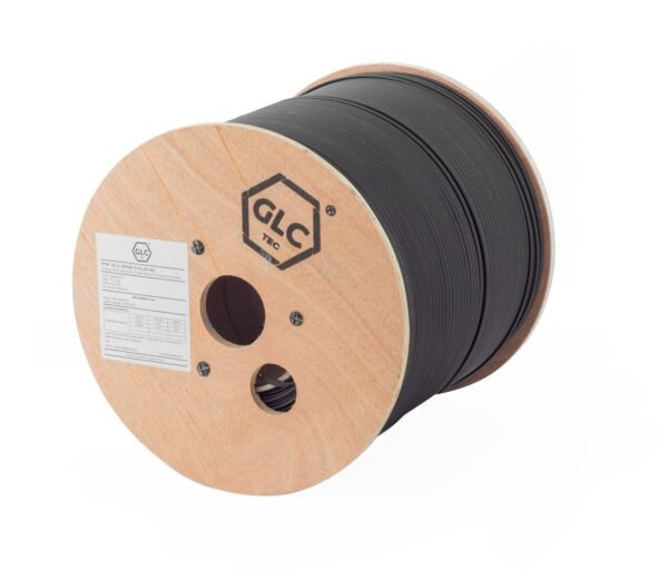 Drop Cable Flat 2 Cores Sm Fig.8 C/portante Dielectrico X 1000 Mts
