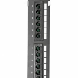 Patch Pannel 12Ports Cat 5E P/ Krone/110 P/Pared