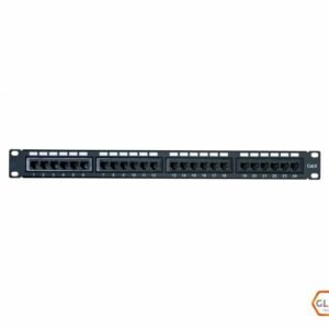 Patch Pannel 24Ports Cat 6 P/ Krone/110
