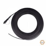 Pigtail Round Drop Aereal Spam 80  Flat Fast Connect Sc/Apc Sm 50Mts