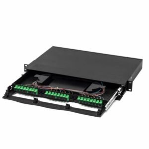 Bandeja Fo C/ Adaptador Sc/Apc Y Pigtail Scapc X24 C/Proteccion De Acrilico