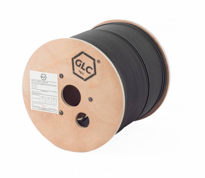 Drop Cable Flat 1 Cores Sm Fig.8 C/Portante Dielectrico X 1000 Mts