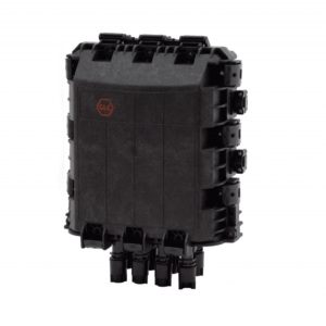 Fdb Caja Exterior Ftth 4X8 Completa Preconnect Horizontal  Split 1X8