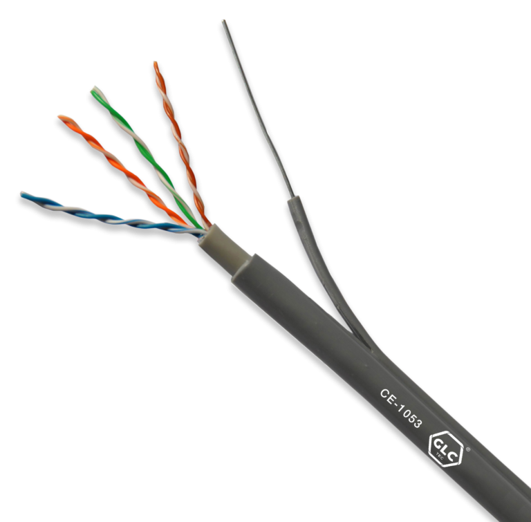 Cable Utp Cat 5E Exterior C/Portante Acero X 305Mts Glc - Imagen 3