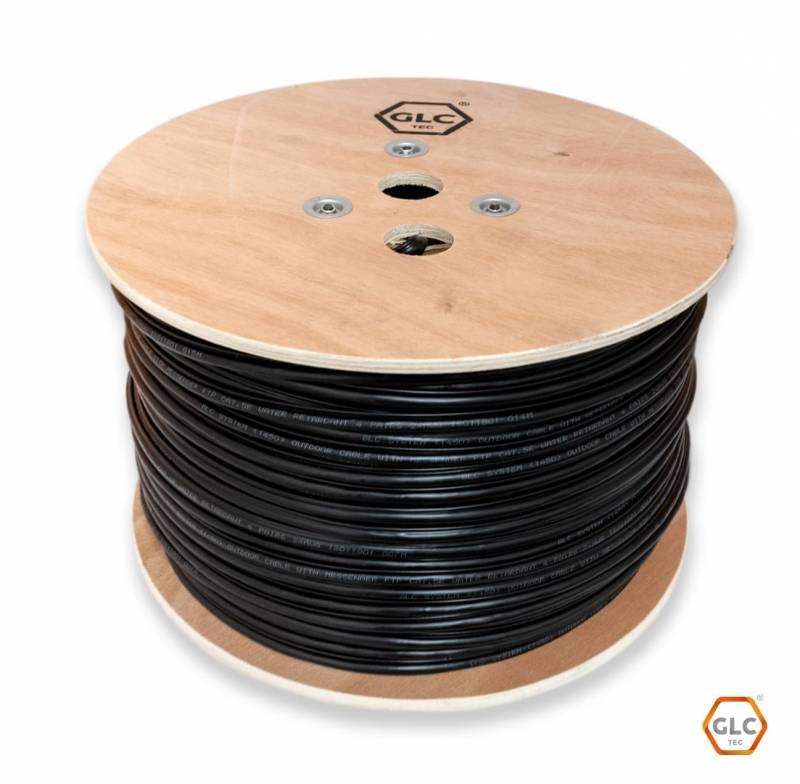 Cable Ftp Cat 5E Exterior C/Portante Acero X 305Mts Glc Max - Imagen 3