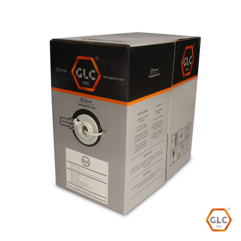 Cable Utp Cat 5E Interior X 305Mts Glc - Imagen 2