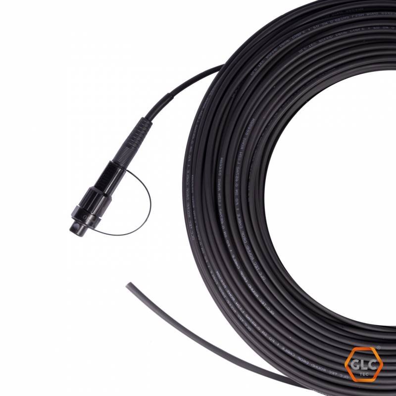 Pigtail Round Drop Aereal Spam 80 Flat Fast Connect Sc/Apc Sm 100Mts - Imagen 5