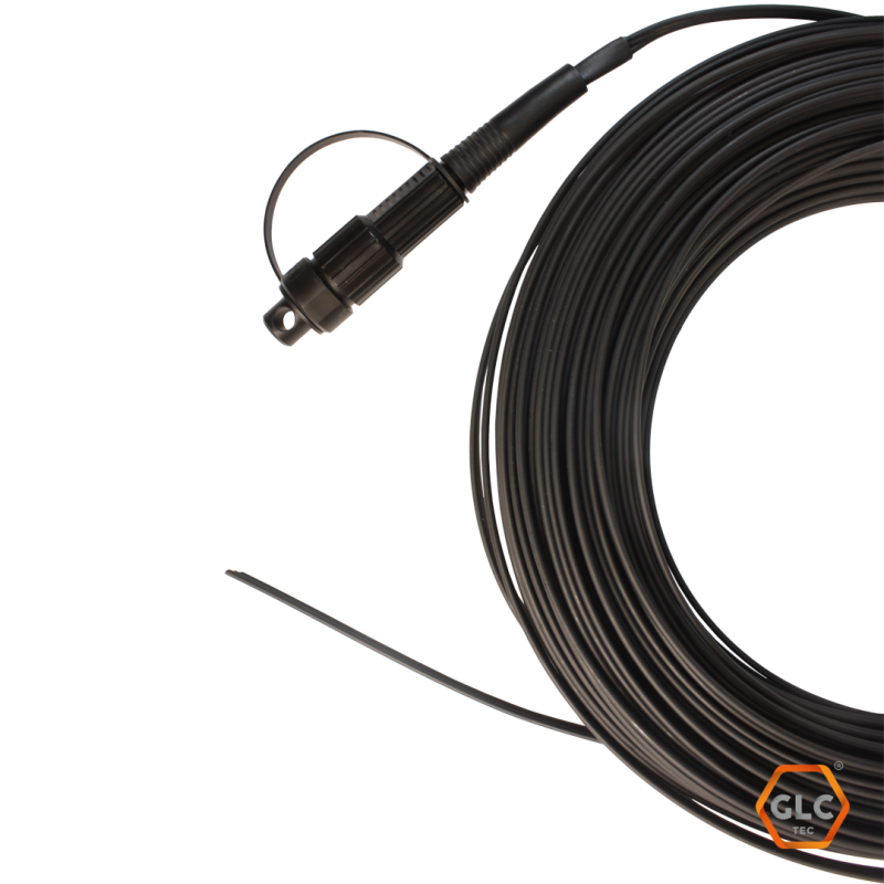 Pigtail Drop Flat Dielectric Spam 80 Flat Fast Connect Sc/Apc Sm 50Mts - Imagen 3