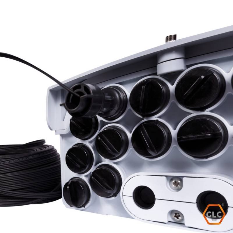 Pigtail Drop Flat Dielectric Spam 80 Connector Sc/Apc Sm 100Mts - Imagen 3