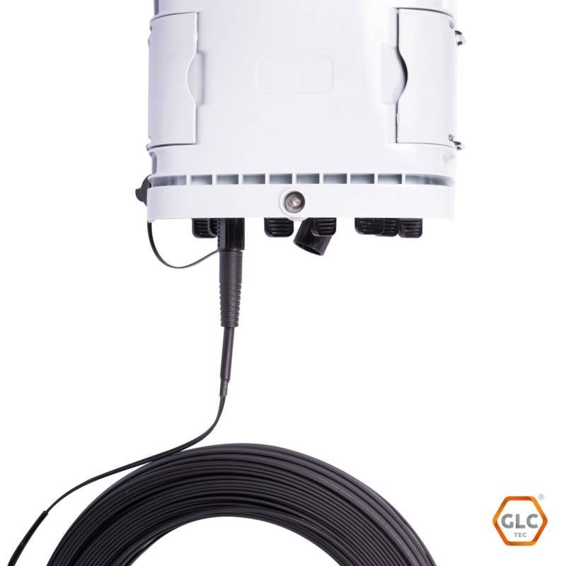 Pigtail Round Drop Aereal Spam 80 Flat Fast Connect Sc/Apc Sm 200Mts P/ Caja Easy Connect - Imagen 5
