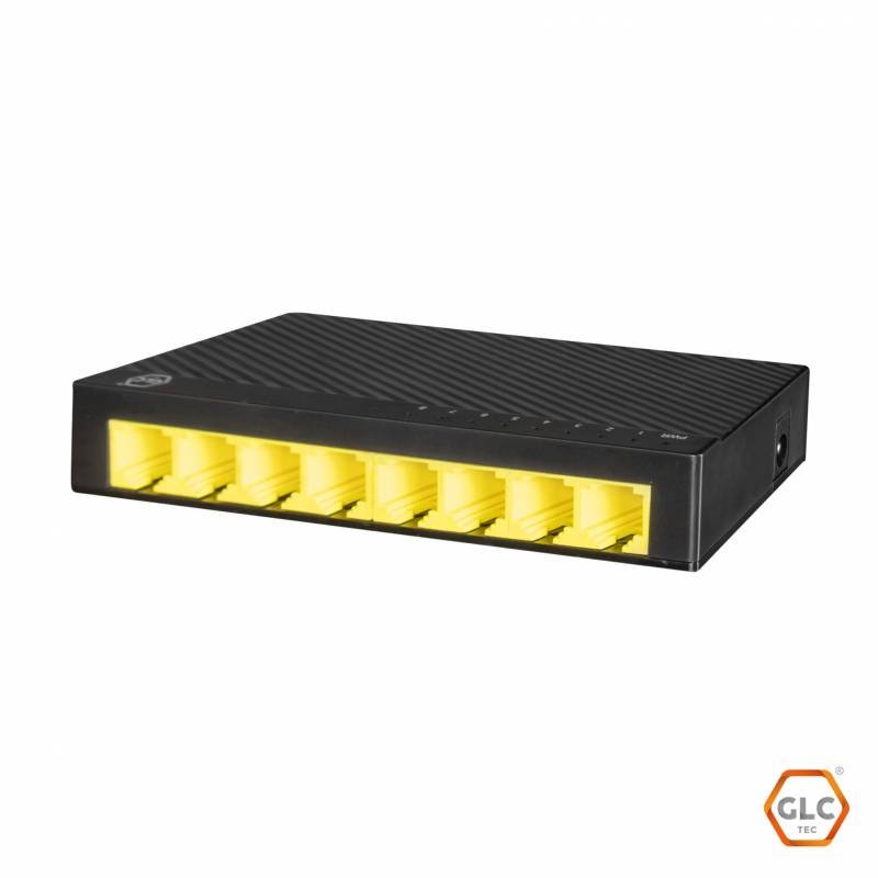 Switch 10/100/1000M 8-Port Fast Ethernet Switch P/Escritorio/Pared - Imagen 2