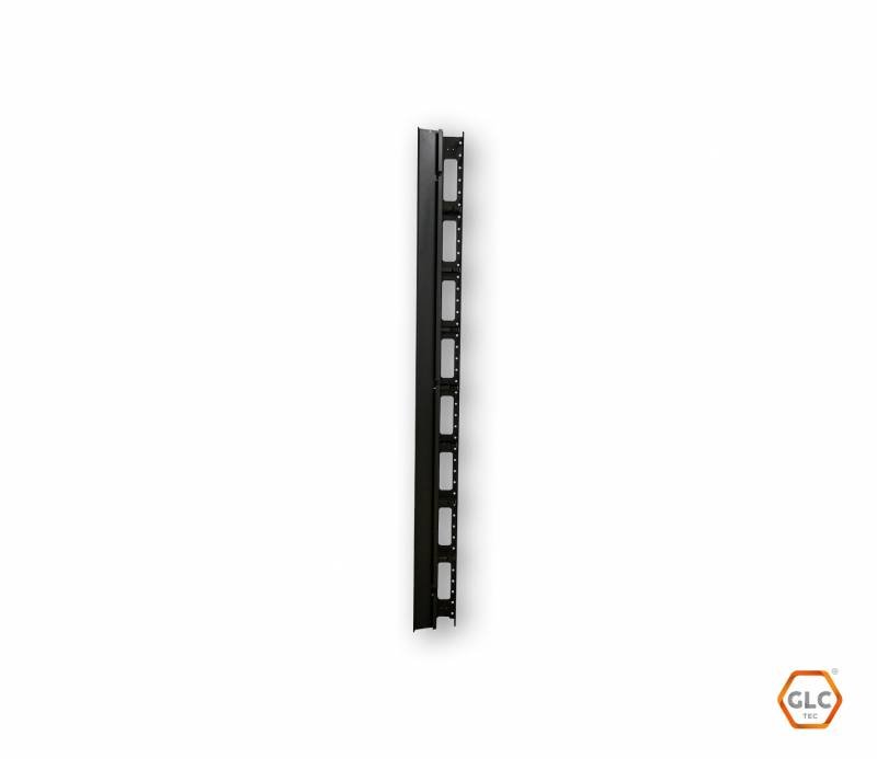 Organizador Vertical (1.8Mts) De Cable Lateral C/Tapa 45Un - Imagen 3