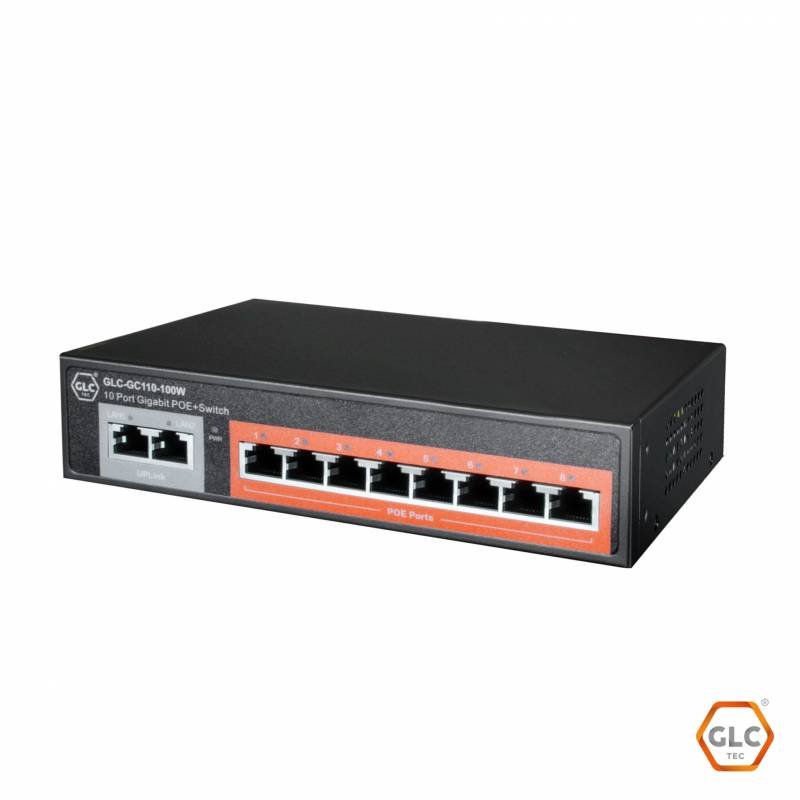 Switch 8 Ports Poe *10/100/1000Mbps + 2 Port 10/100/1000 Uplink - Imagen 2