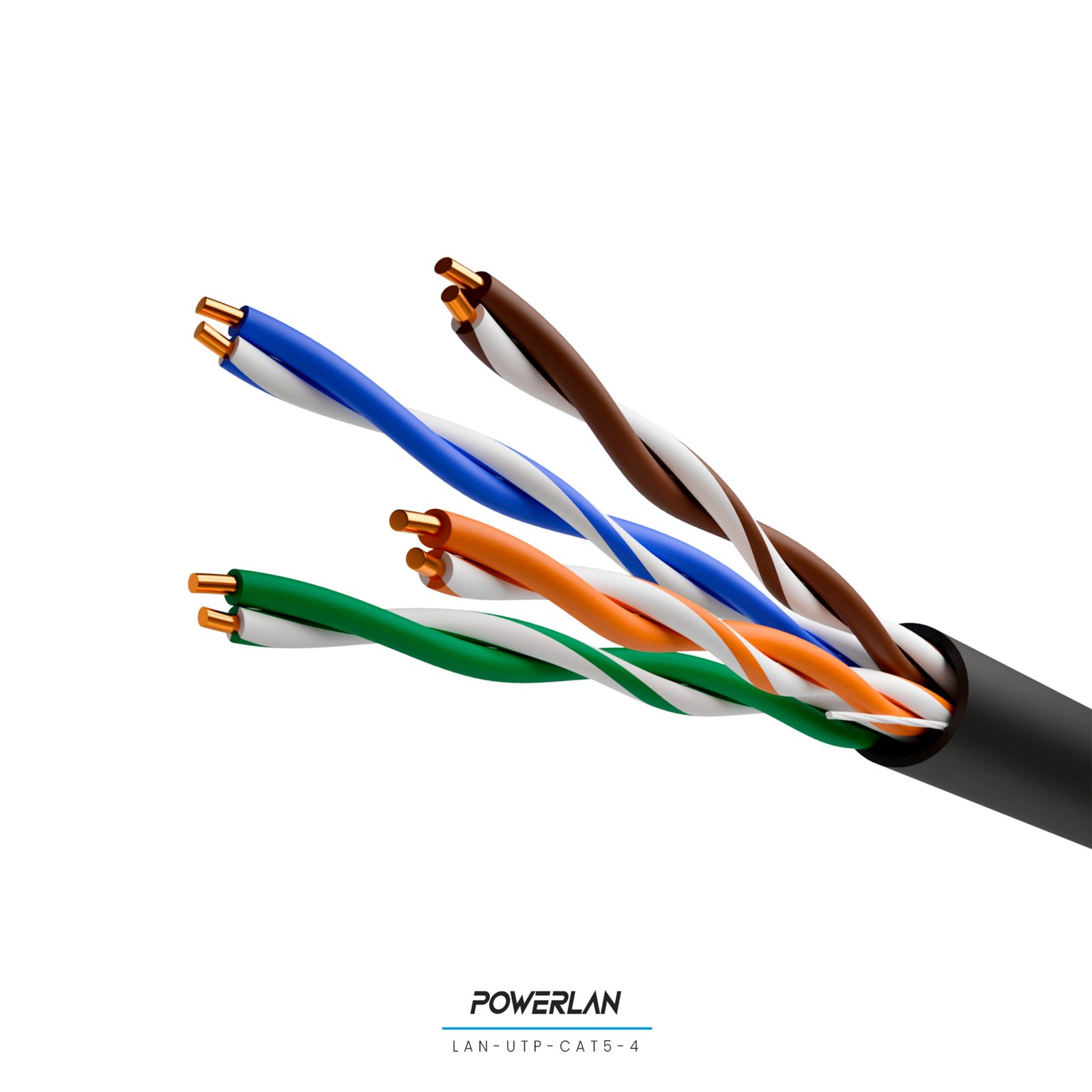 CABLE UTP CAT5E EXTERIOR INTERIOR PRO CUBIERTA SIMPLE 305 METROS