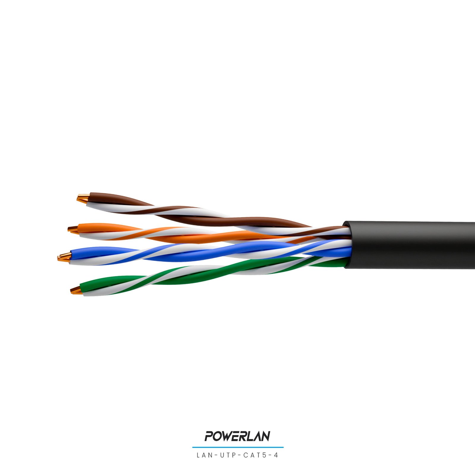 CABLE UTP CAT5E EXTERIOR INTERIOR PRO CUBIERTA SIMPLE 305 METROS - Imagen 2