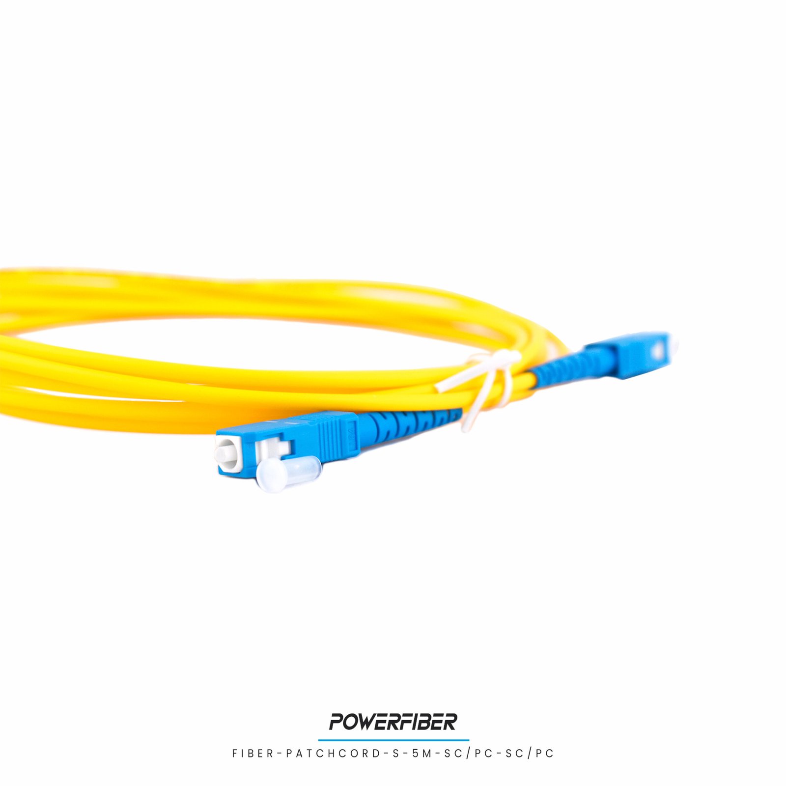 PATCHCORD SIMPLE MONOMODO 5 METROS SC/PC-SC/PC - Imagen 3