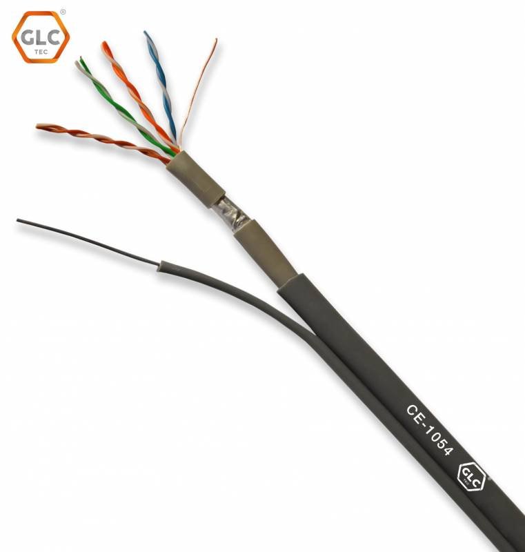 Cable Ftp Cat 5E Exterior C/Portante Acero X 305Mts Glc - Imagen 3