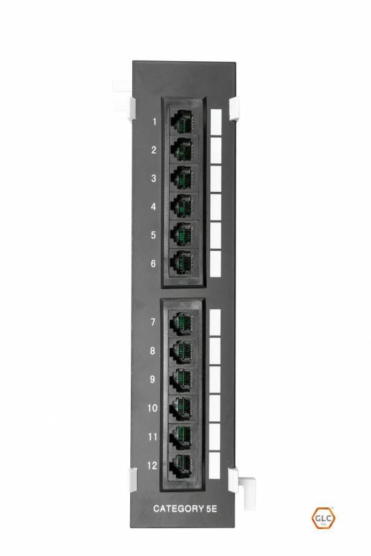 Patch Pannel 12Ports Cat 5E P/ Krone/110 P/Pared - Imagen 2