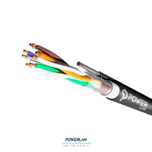 CABLE FTP CAT5E EXTERIOR DOBLE CUBIERTA CON TENSOR DE ACERO 305 METROS