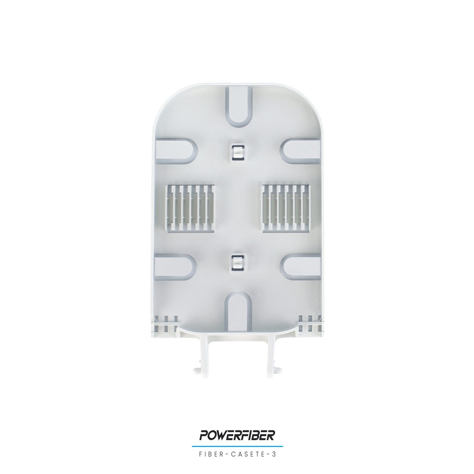 CASETE PARA 24 EMPALMES DE FIBRA OPTICA PARA BOTELLA DE 24 FIBRAS