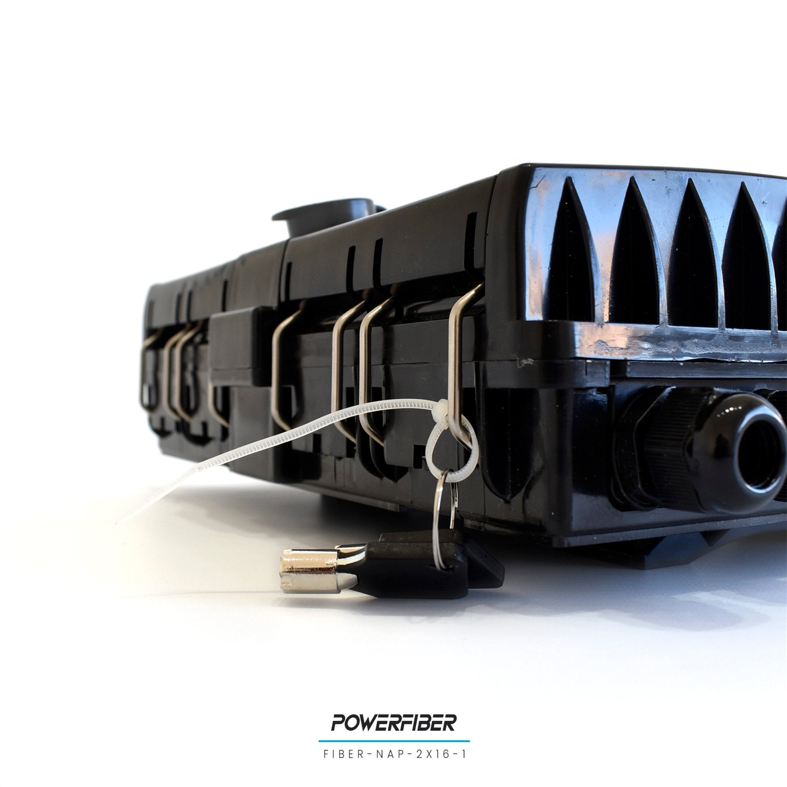 CAJA EXTERIOR FTTH 2X16 SIN SPLITTER – SIN ADAPTADORES - Imagen 5