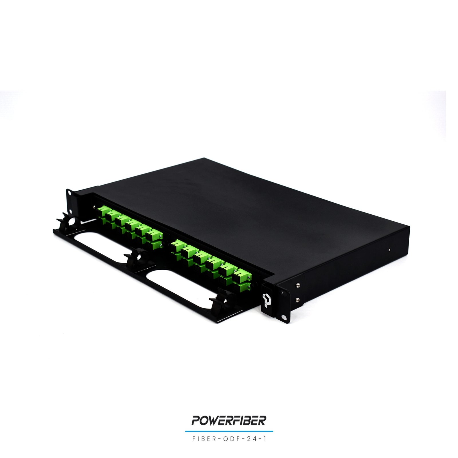 DISTRIBUIDOR DE FIBRA OPTICA 24 PUERTOS CON ADAPTADOR SC/APC CON PIGTAILS - Imagen 3