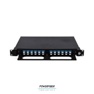 DISTRIBUIDOR DE FIBRA OPTICA 24 PUERTOS CON ADAPTADOR LC/PC CON PIGTAILS