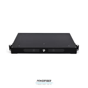 DISTRIBUIDOR DE FIBRA OPTICA 24 PUERTOS CON ADAPTADOR LC/PC CON PIGTAILS CON PROTECCION FRONTAL