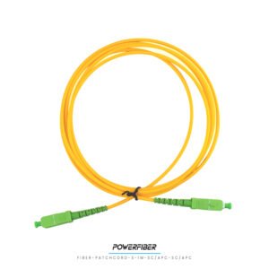 PATCHCORD SIMPLE MONOMODO 1 METRO SC/APC-SC/APC