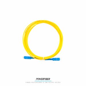 PATCHCORD SIMPLE MONOMODO 3 METROS SC/PC-SC/PC