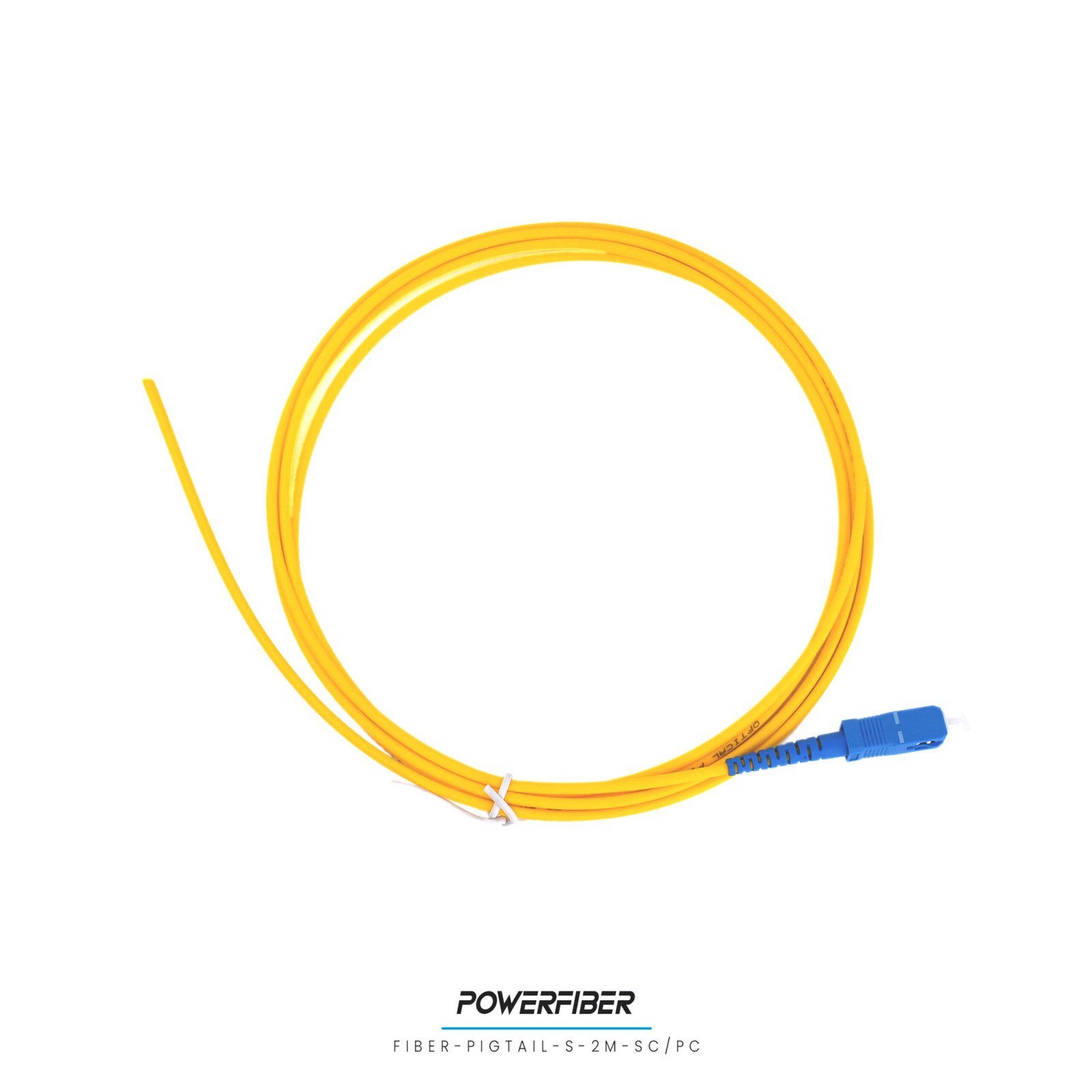 PIGTAIL SIMPLE MONOMODO 2 METROS SC/PC