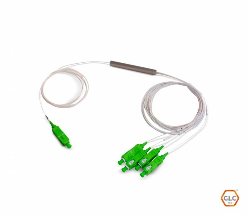 Plc Splitter Sm 1X4 Con Conector Sc/Apc - Imagen 2