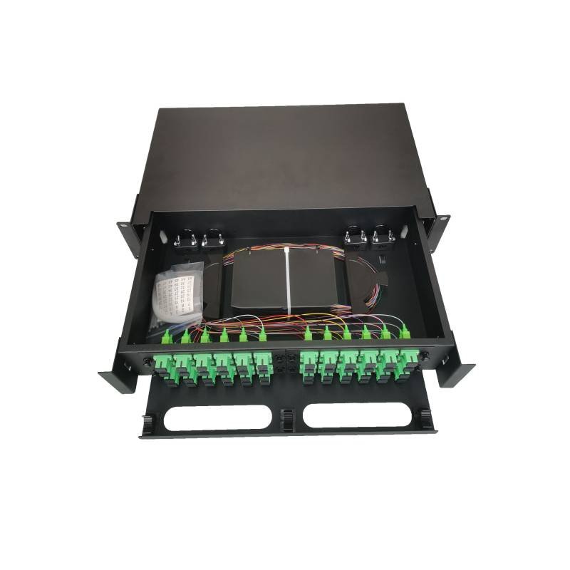 Bandeja Fo C/ Adaptador Sc/Apc Y Pigtail Scapc X48 - Imagen 3