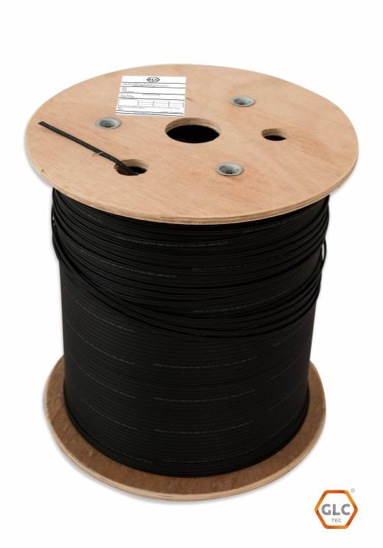 Drop Cable Flat 4 Cores Sm Fig.8 C/Portante De Acero X 1000 Mts - Imagen 4
