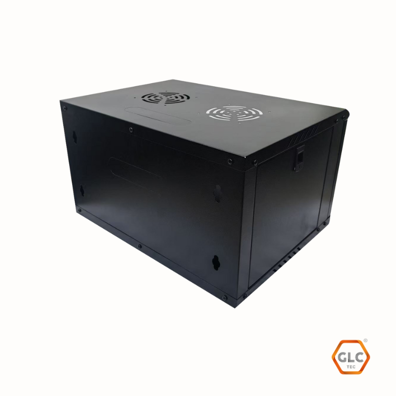 Eco Mural Glc 9U - 450 Mm - 19" Pta. Crist./4Soportes Desarmados - Imagen 4