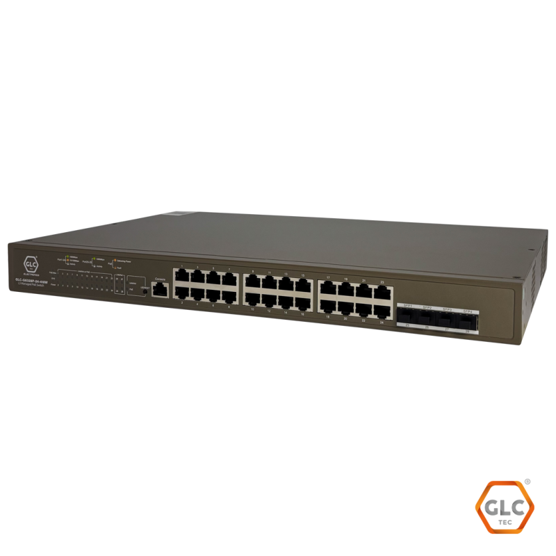 24 X 10/100/1000, 4 X 1000 Base-X Sfp, 1 X Console Port, Layer-3 Managed Poe Switch, 6Kv Lightning Protection,Vlan, Cloud And App Management - Imagen 2