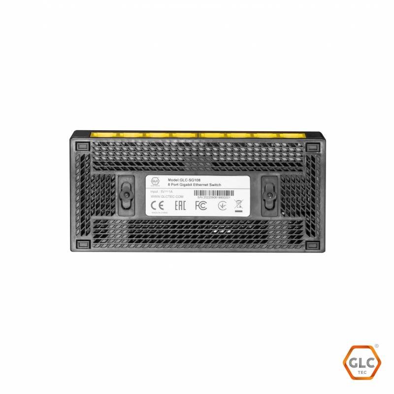 Switch 10/100/1000M 8-Port Fast Ethernet Switch P/Escritorio/Pared - Imagen 4
