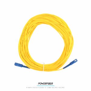 PATCHCORD SIMPLE MONOMODO 20 METROS SC/PC-SC/PC