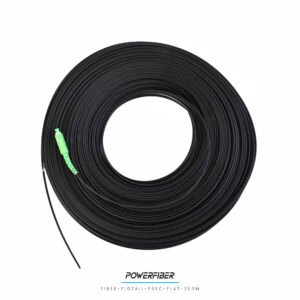 PIGTAIL PRECONECTORIZADO DROP FLAT DIELECTRICO 200 METROS SC/APC