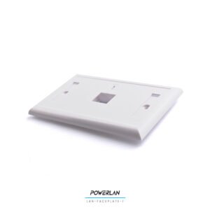 TAPA BASTIDOR 1 PUERTO CAT5E/CAT6 RJ45
