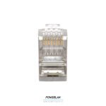 PLUG RJ45 CAT5E BLINDADO 100 UNIDADES
