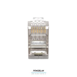 PLUG RJ45 CAT6 BLINDADO 100 UNIDADES