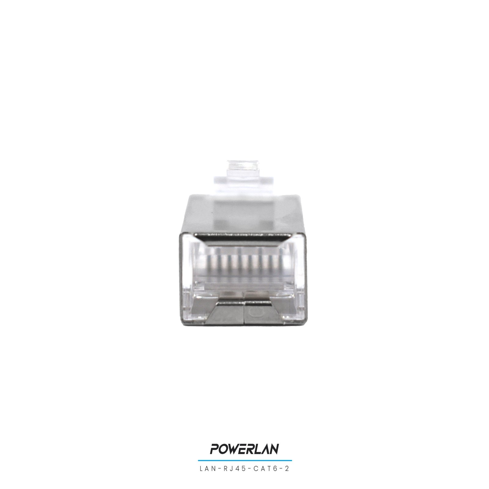 PLUG RJ45 CAT6 BLINDADO 100 UNIDADES - Imagen 3