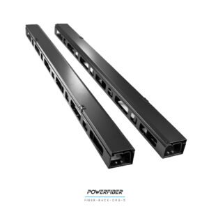 ORGANIZADOR DE CABLEADO VERTICAL CON TAPA 30 UNIDADES