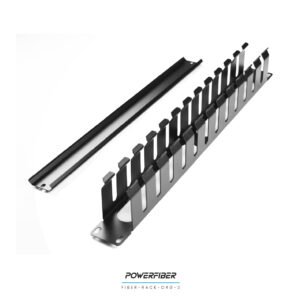 ORGANIZADOR DE CABLEADO CON TAPA 1 UNIDAD