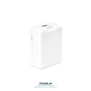 ROSETA INTERIOR LAN 1 PUERTO CAT5E/CAT6 RJ45 BLANCO