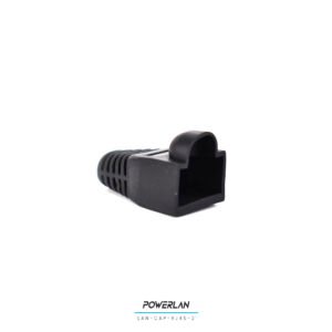 CAPUCHON PARA PLUG RJ45 100 UNIDADES NEGRO